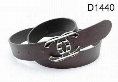 ceinture chanel homme pas cher